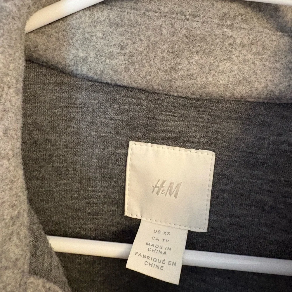 H&M Grey Shacket‎ Size Extra Small - Picture 5 of 5